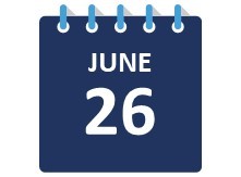 June 26 Calendar Page