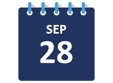 September 28 Calendar Image