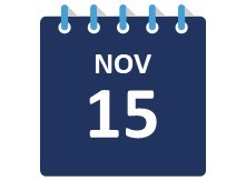 November 15 Calendar Page