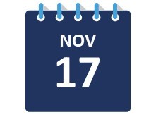 November 17 Calendar Page
