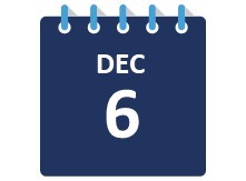 December 6 Calendar Page
