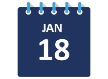 Jan 18 Calendar Image