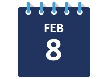 Feb 8 Calendar Image 