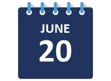 June 20 Calendar Image