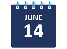 June 14 Calendar Image