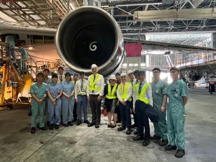 Site Visit to the Hong Kong Aircraft Engineering Company (HAECO), June 5, 2023
