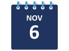 Nov 6 Calendar Page