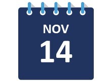 November 14 Calendar Page