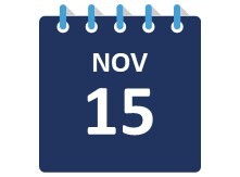 November 15 Calendar Page