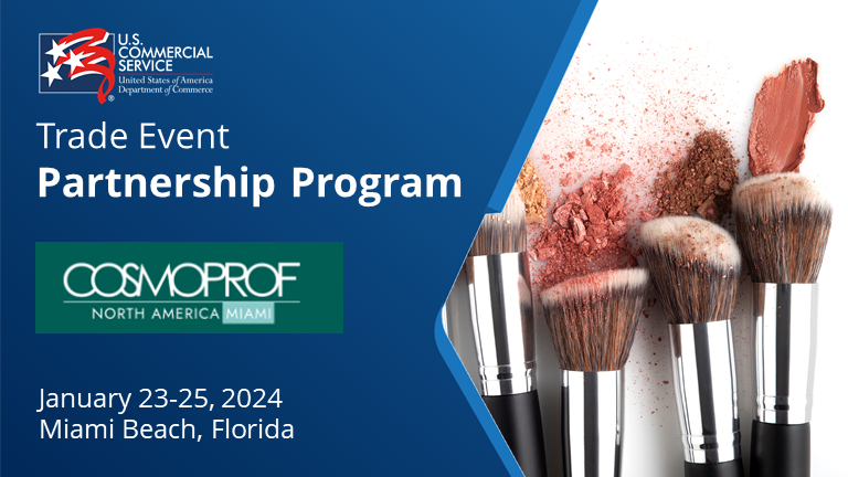 Cosmoprof co-branded banner