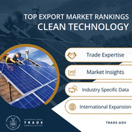 Top Market Export Rankings: Clean Tech from International Trade Administration