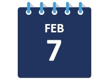 February 7 Calendar page