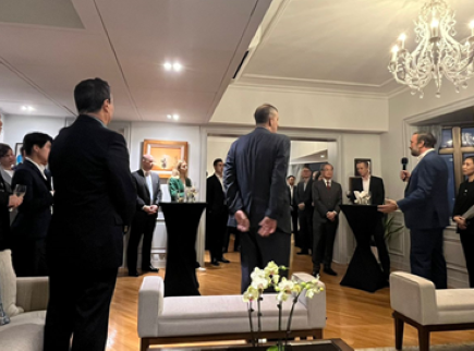 ReThink Reception hosted at the Deputy Consul General’s Residence, Feb 29, 2024 