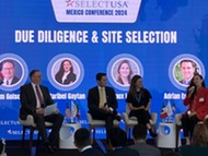A panel at the SelectUSA Mexico Conference