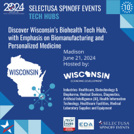 A graphic for a Wisconsin SelectUSA spinoff