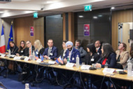 Picture of a session at the US-France Economic Investment Mission