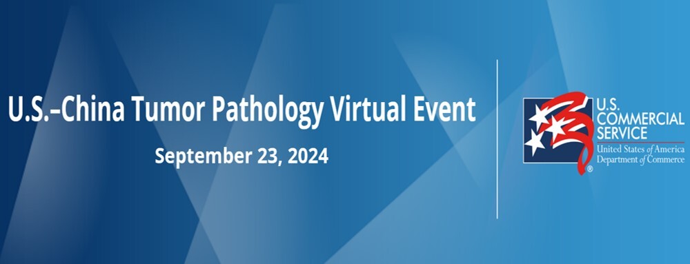 Banner for US-China Tumor Pathology Virtual Event