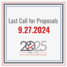 Last Call for Proposals