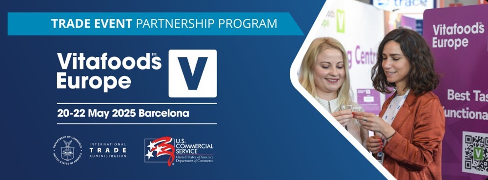 Banner for Vitafoods Europe TEPP