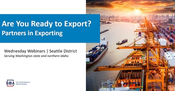SBA Export Webinars