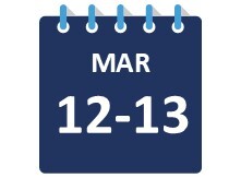 March 12-13 Calendar Page