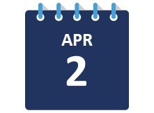 April 2 Calendar Page