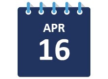 April 16 Calendar Page