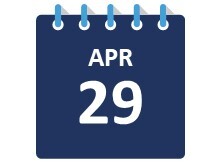 April 29 Calendar Page