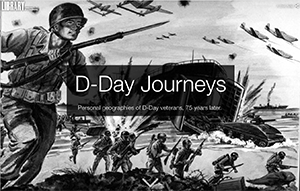 D-Day Journeys screen