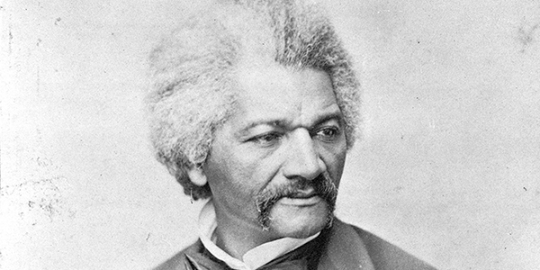 Abolitionist, journalist and author Frederick Douglass. Photo by George Francis Schreiber, April 26, 1870.