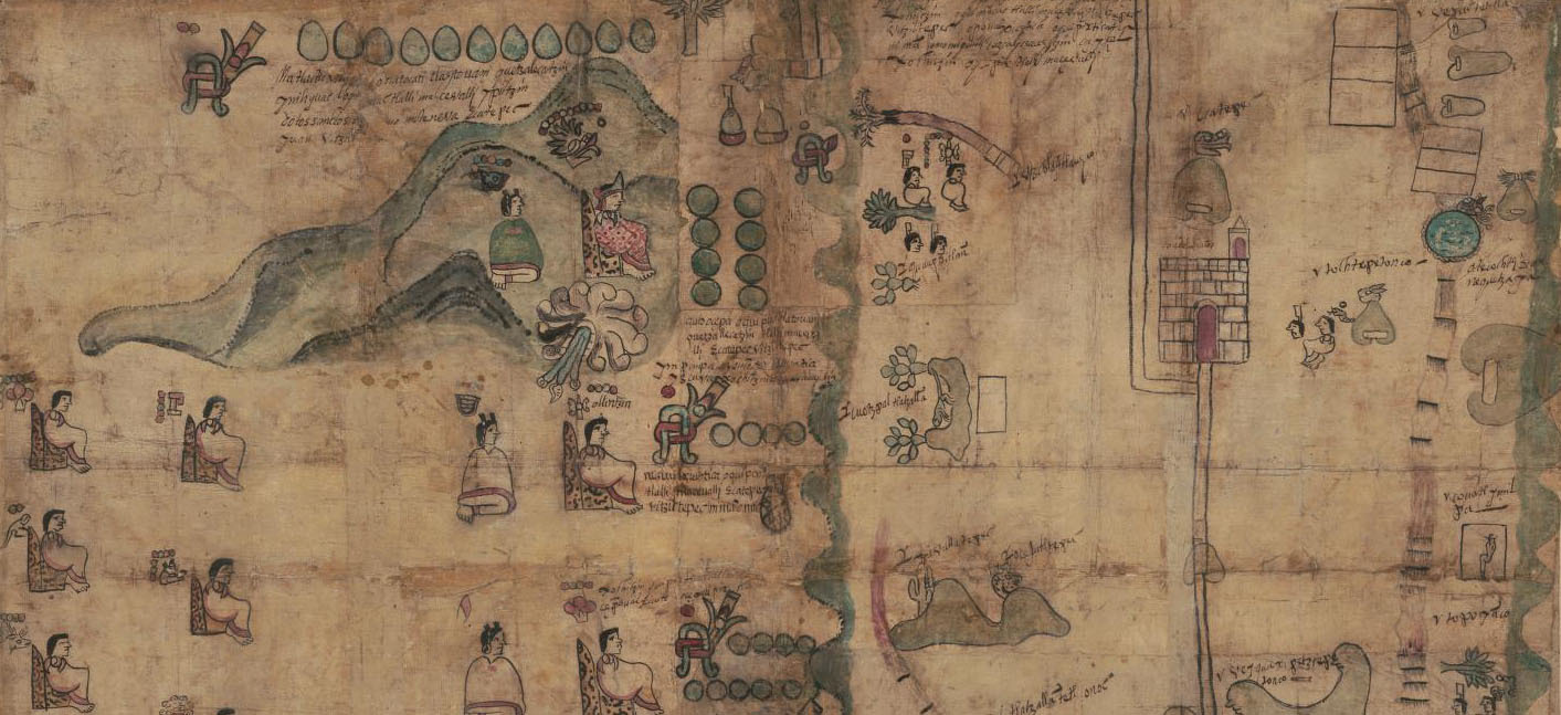 detail of Codex Quetzalecatzin