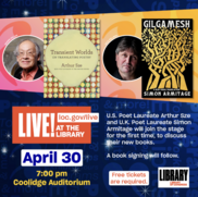 U.S. Poet Laureate Arthur Sze and U.K. Poet Laureate Simon Armitage 