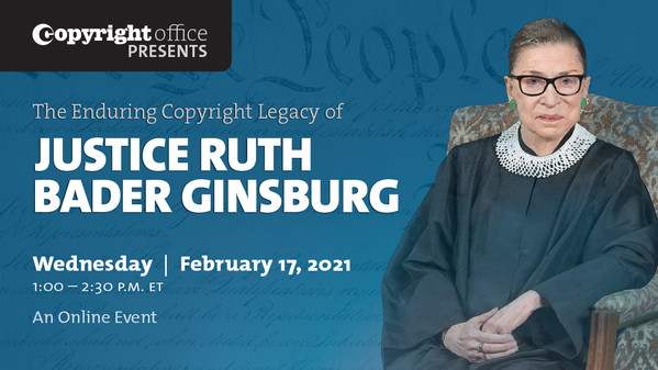 Ruth Bader Ginsburg event poster