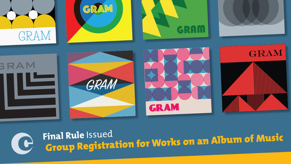 Final Rule Issued: Group Registration for Works on an Album of Music
