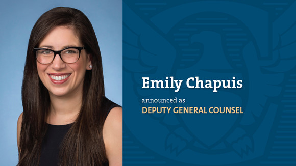 Emily Chapuis Announced as Deputy General Counsel