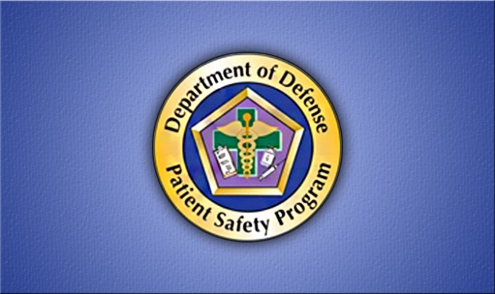 Image of the DoD Patient Safety Program logo.