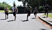 men running