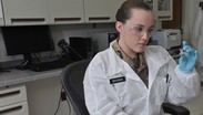 army health care profession looks at specimen