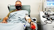 army general donating plasma