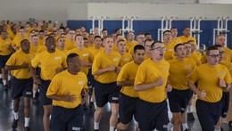 navy recruits