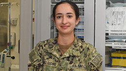 Navy nurse at NHTP 2021