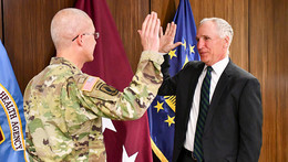 Swearing in of new DHA Deputy Director