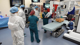Nina Hoskins briefs on robotics surgery capabilities
