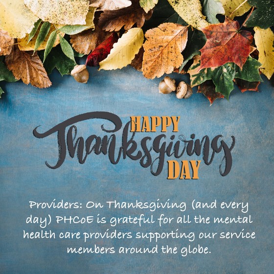 We’re Thankful for Our Providers!