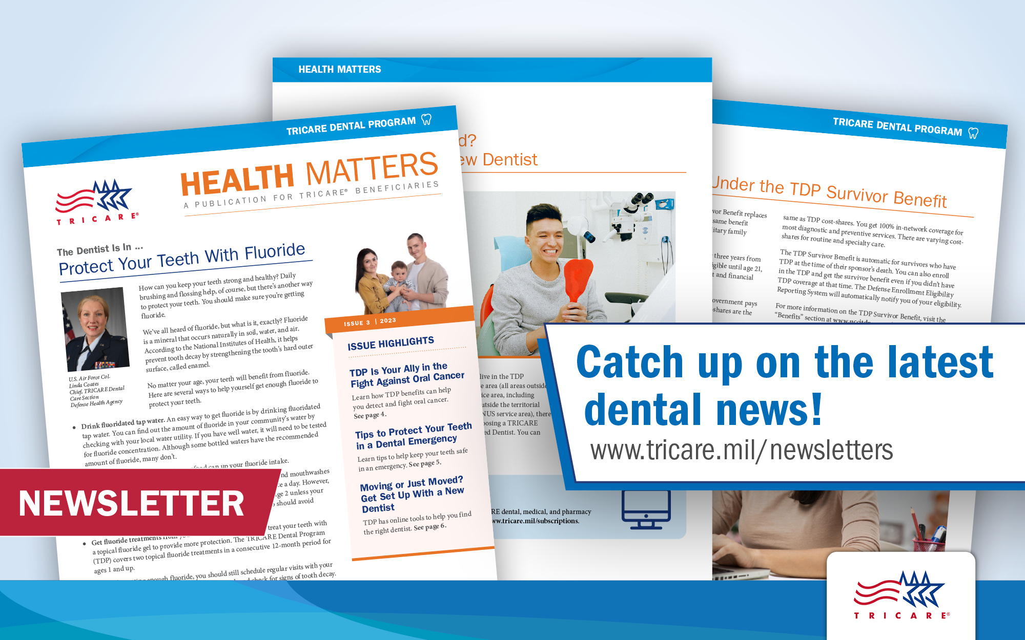 Your TRICARE Dental Program Newsletter is Here!