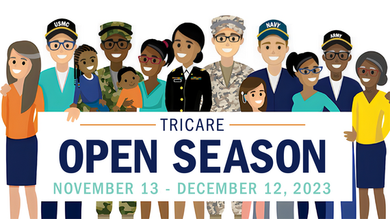 TRICARE Open Season, November 13 through December 12.