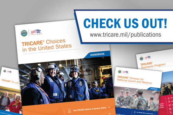 The TRICARE Choices in the United States Handbook is a great resource for learning about your health, dental, and vision coverage.