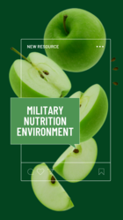 New resource: Military Nutrition Environment