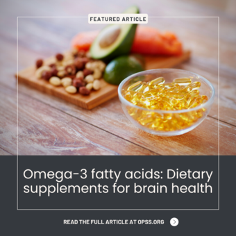 Omega-3 fatty acids: Dietary supplements for brain health