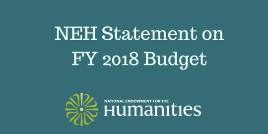 FY2018 budget 
